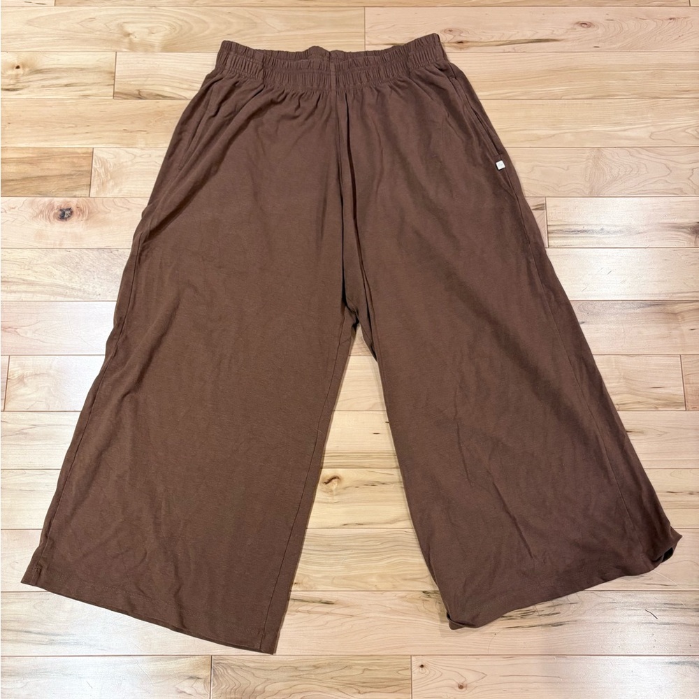 Tan Wide Leg Pants by Jax + Lennon